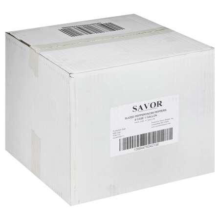 SAVOR IMPORTS Savor Imports Sliced Pepperoncini 1 gal. Jug, PK4 596073